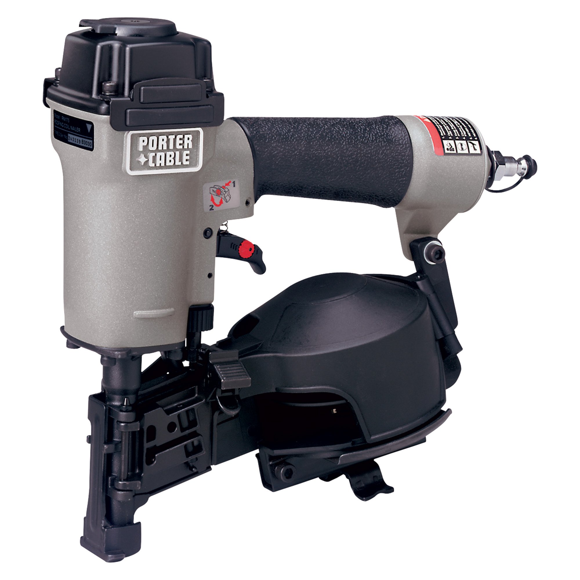 Porter Cable Coil Roofing Air Nailer — 1 1/4in. Nail Size, Model